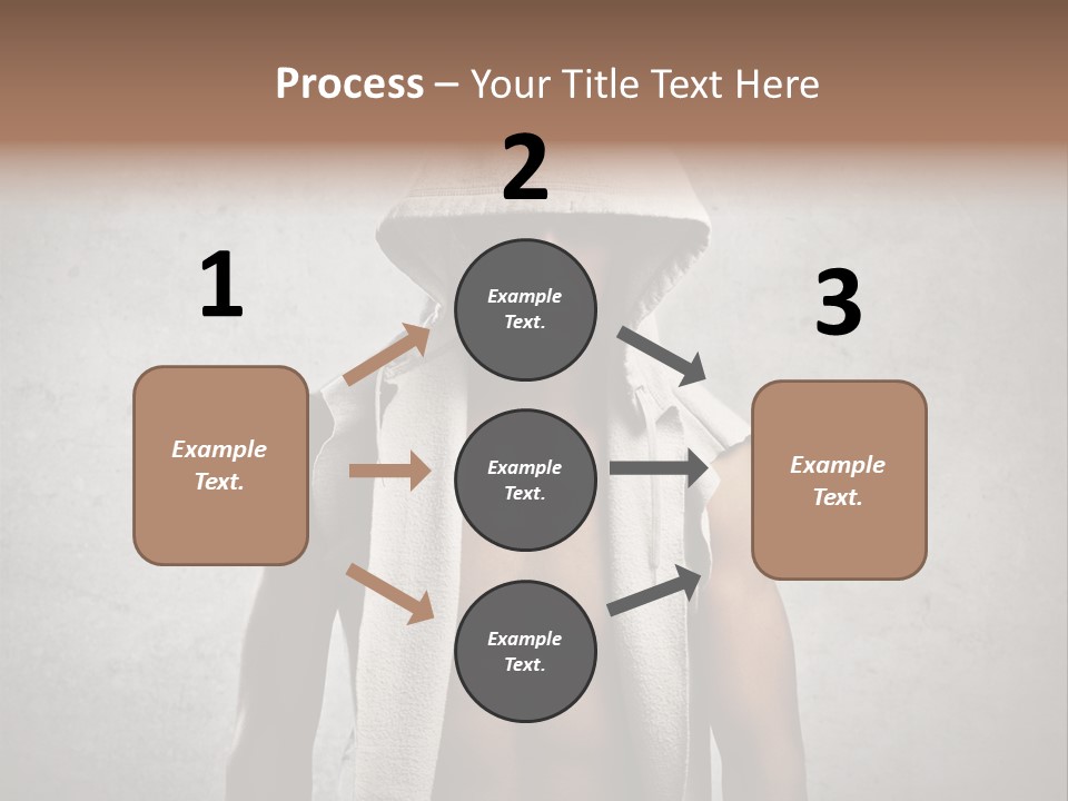 Naked Casual Guy PowerPoint Template