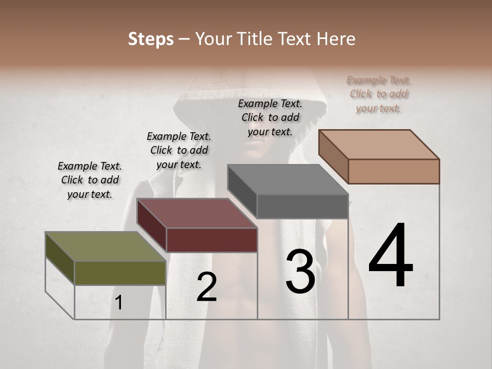 Naked Casual Guy PowerPoint Template