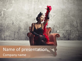 Loneliness Baroque Young PowerPoint Template