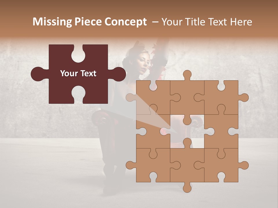 Loneliness Baroque Young PowerPoint Template