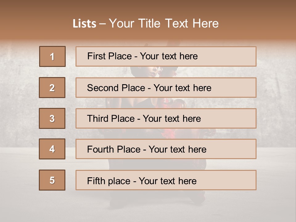 Loneliness Baroque Young PowerPoint Template