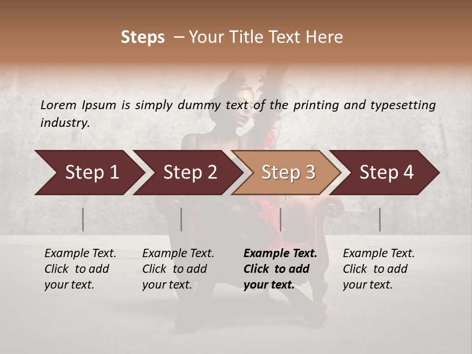 Loneliness Baroque Young PowerPoint Template