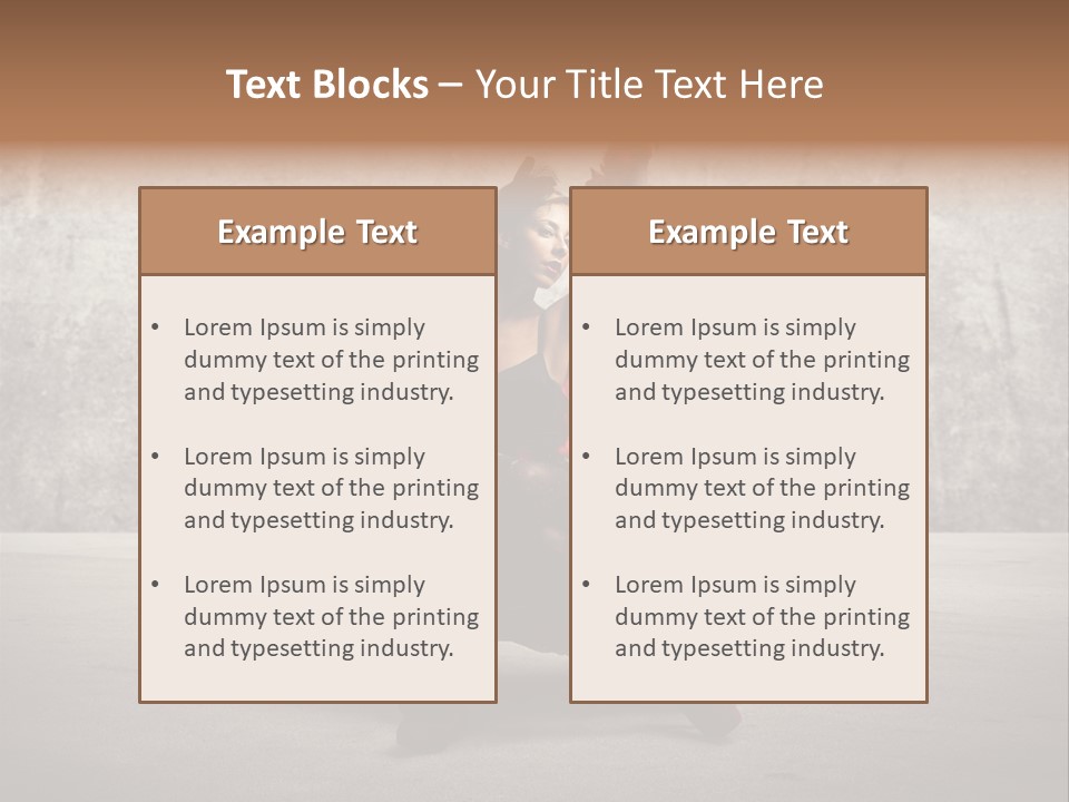 Loneliness Baroque Young PowerPoint Template