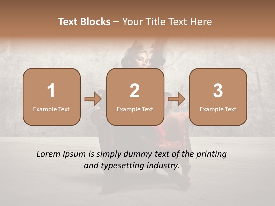 Loneliness Baroque Young PowerPoint Template