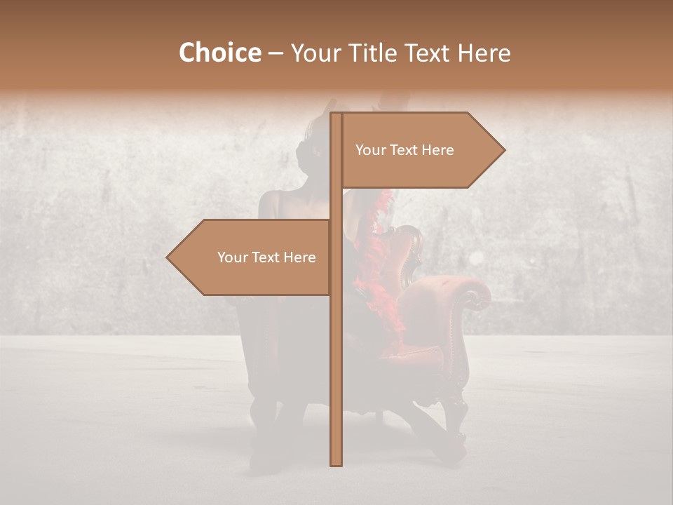 Loneliness Baroque Young PowerPoint Template