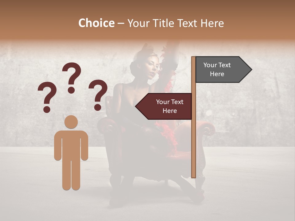 Loneliness Baroque Young PowerPoint Template