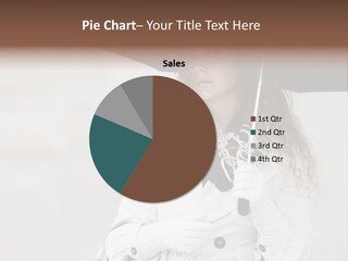 White Model Look PowerPoint Template