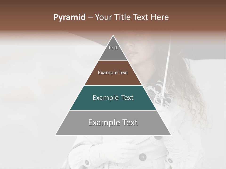 White Model Look PowerPoint Template