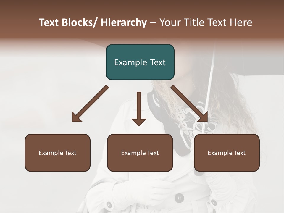 White Model Look PowerPoint Template