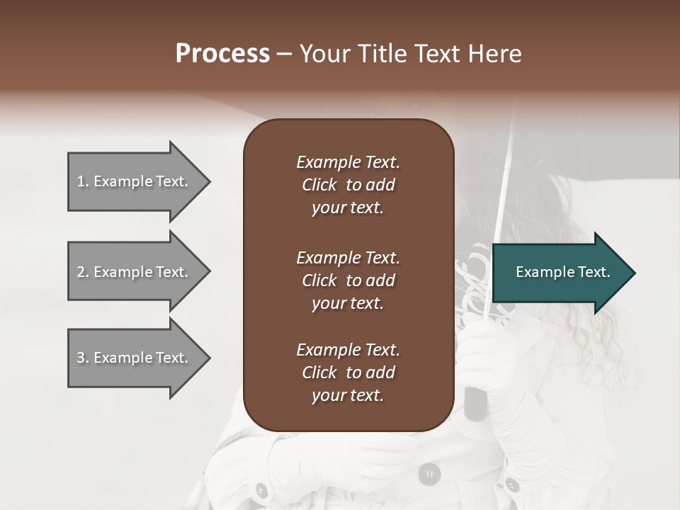 White Model Look PowerPoint Template