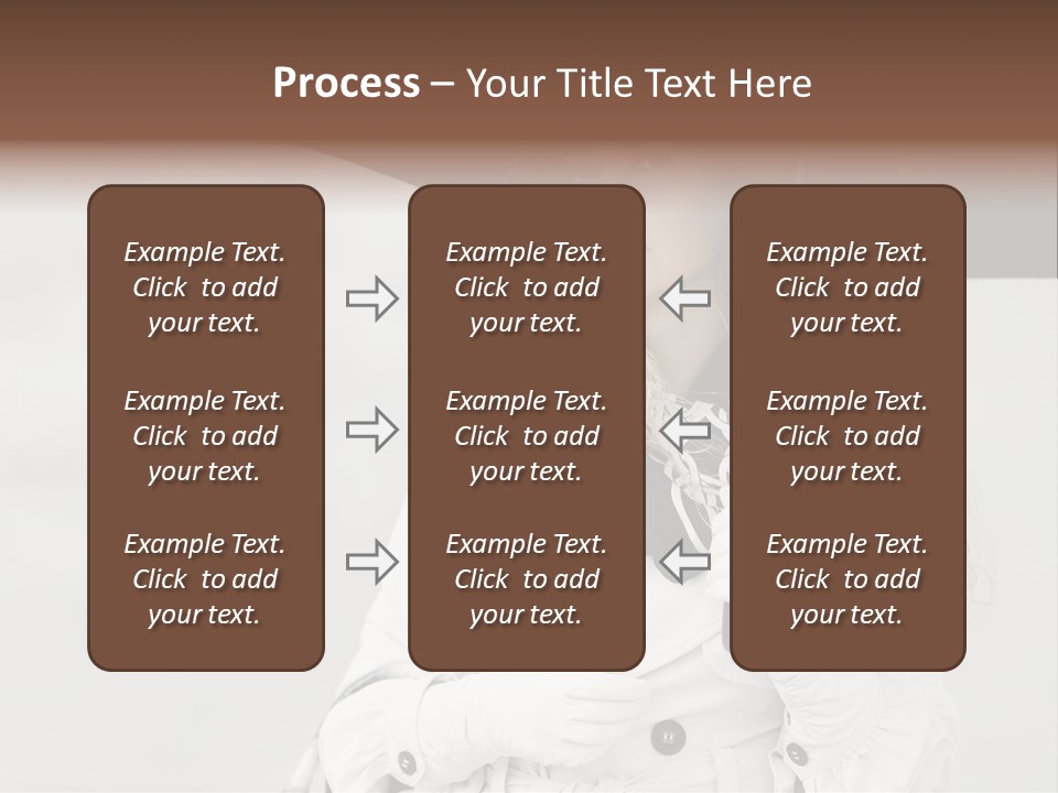 White Model Look PowerPoint Template
