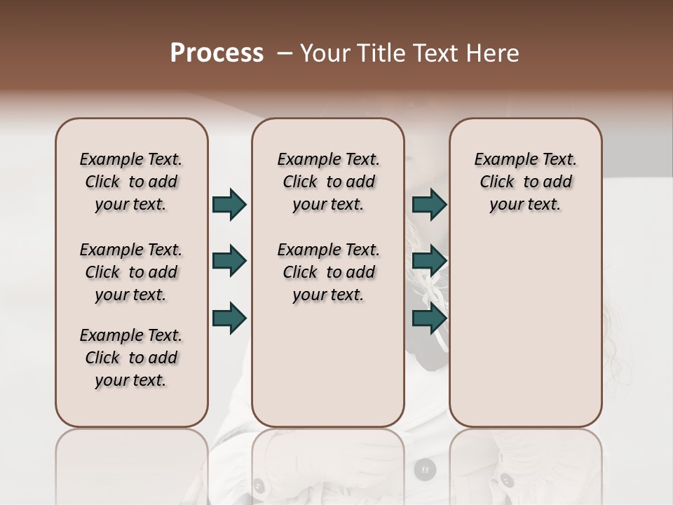White Model Look PowerPoint Template