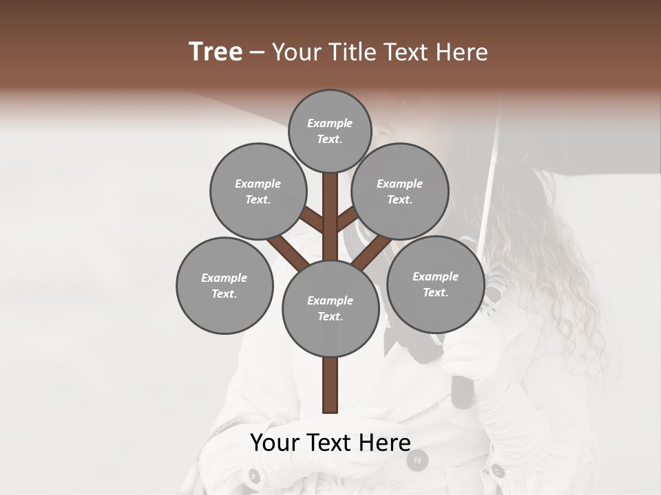 White Model Look PowerPoint Template