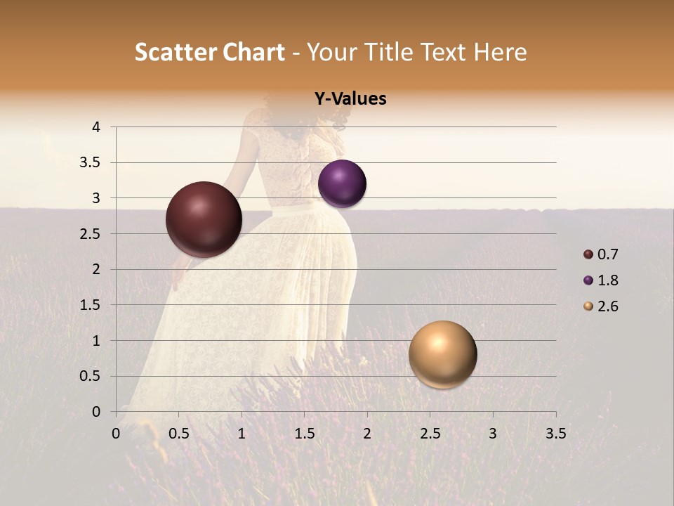 Enjoying Woman Colorful PowerPoint Template