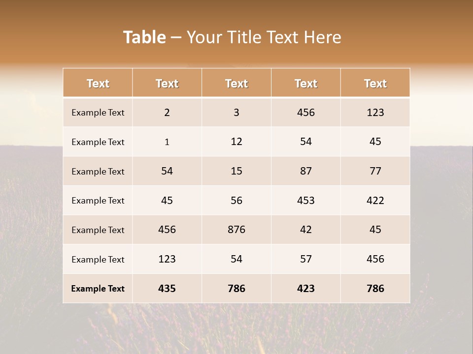 Enjoying Woman Colorful PowerPoint Template