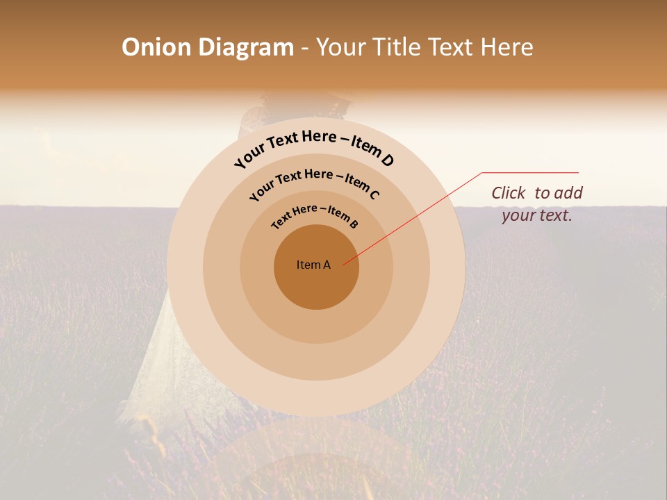 Enjoying Woman Colorful PowerPoint Template