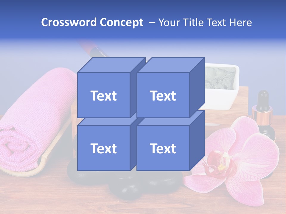 Wet Cure Mask PowerPoint Template