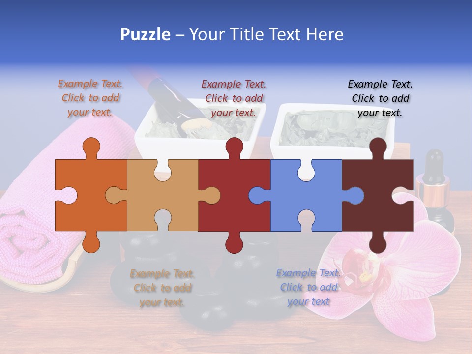 Wet Cure Mask PowerPoint Template