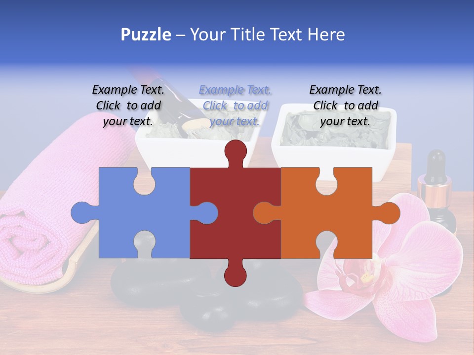 Wet Cure Mask PowerPoint Template