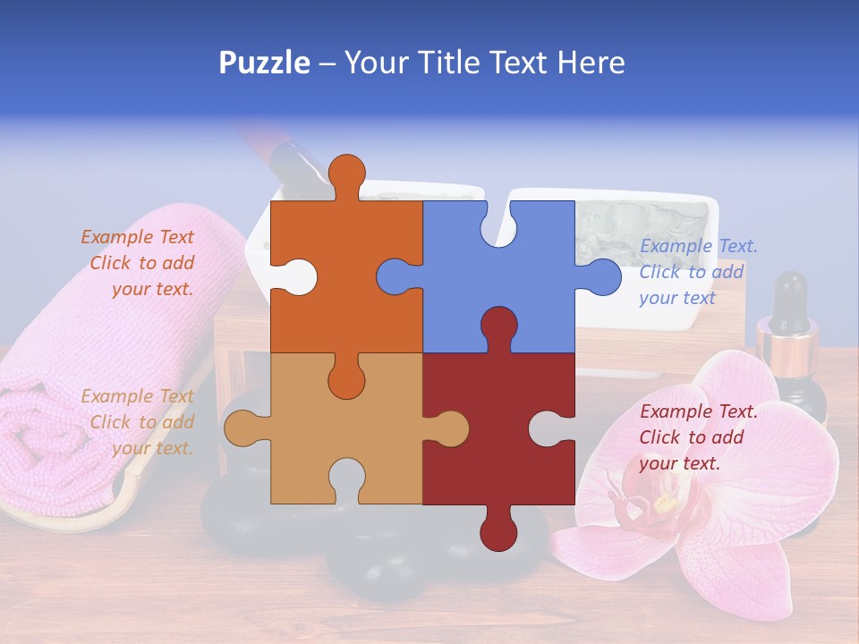 Wet Cure Mask PowerPoint Template