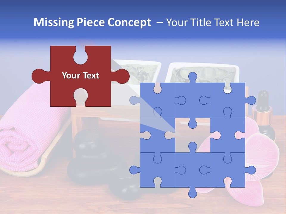 Wet Cure Mask PowerPoint Template