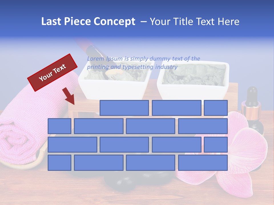 Wet Cure Mask PowerPoint Template