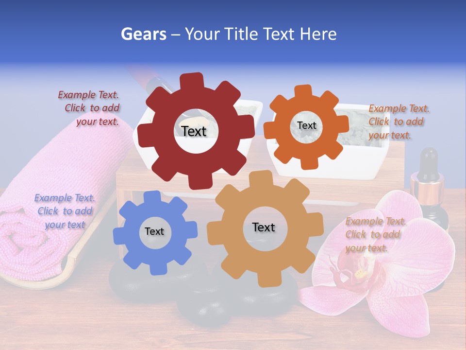 Wet Cure Mask PowerPoint Template