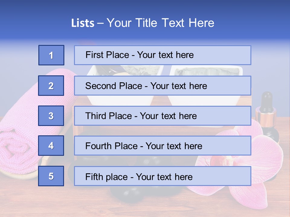 Wet Cure Mask PowerPoint Template