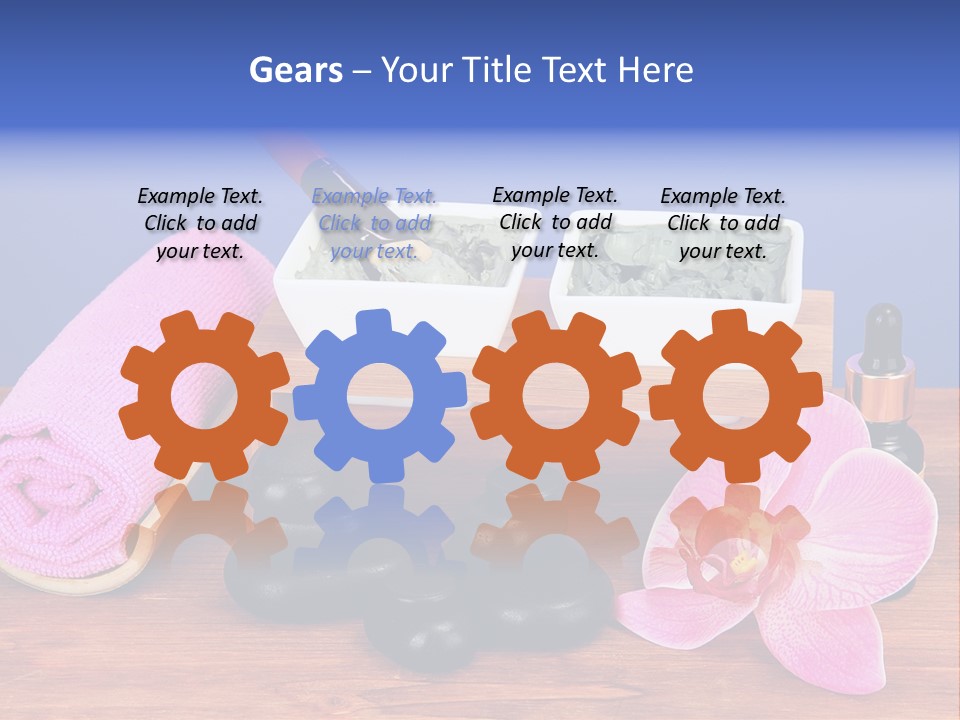 Wet Cure Mask PowerPoint Template