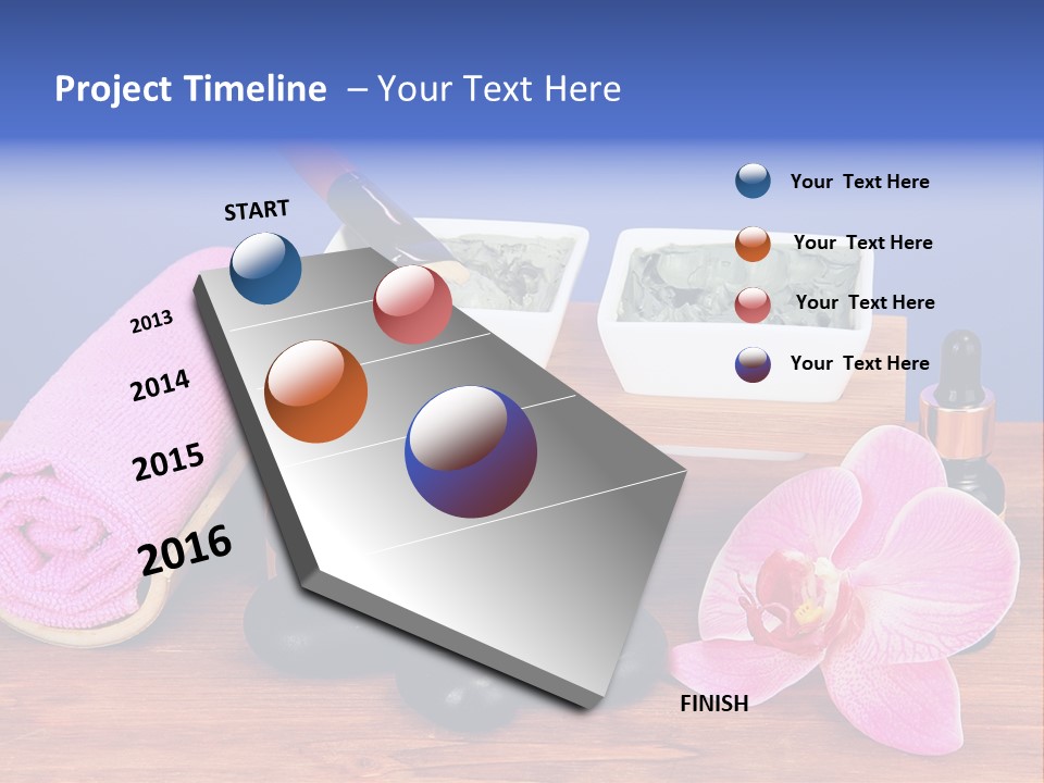 Wet Cure Mask PowerPoint Template