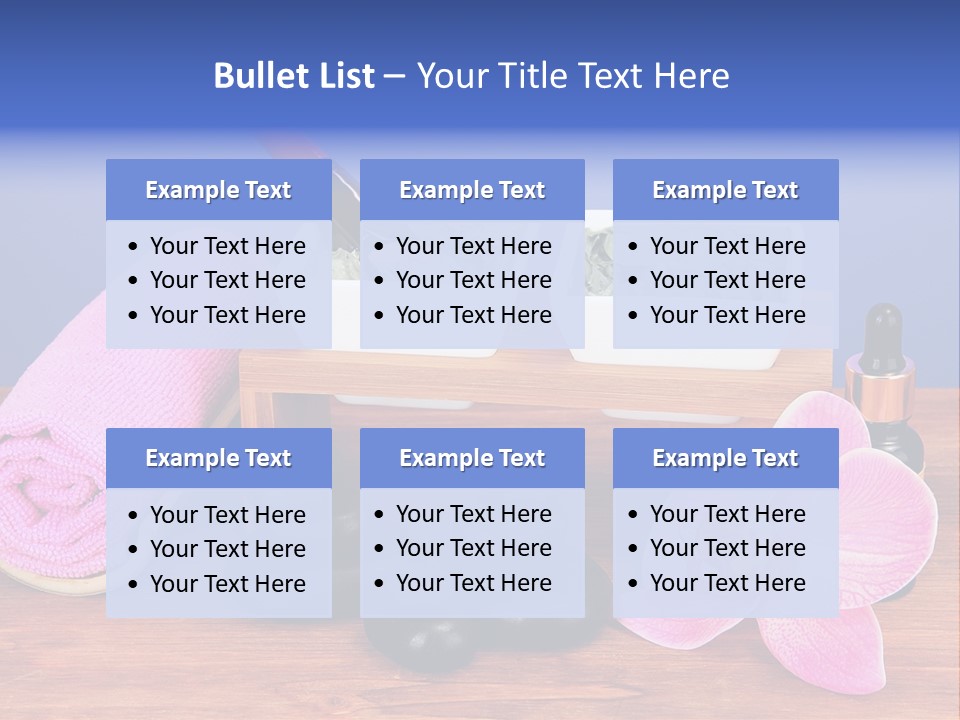 Wet Cure Mask PowerPoint Template