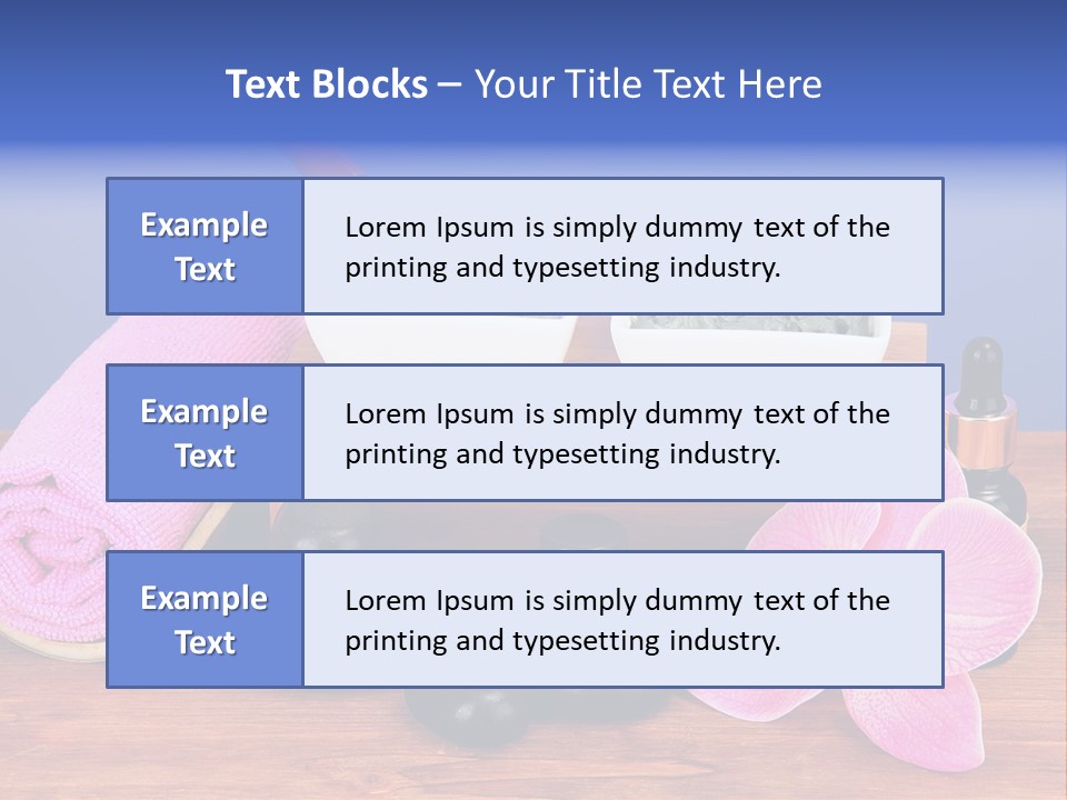 Wet Cure Mask PowerPoint Template