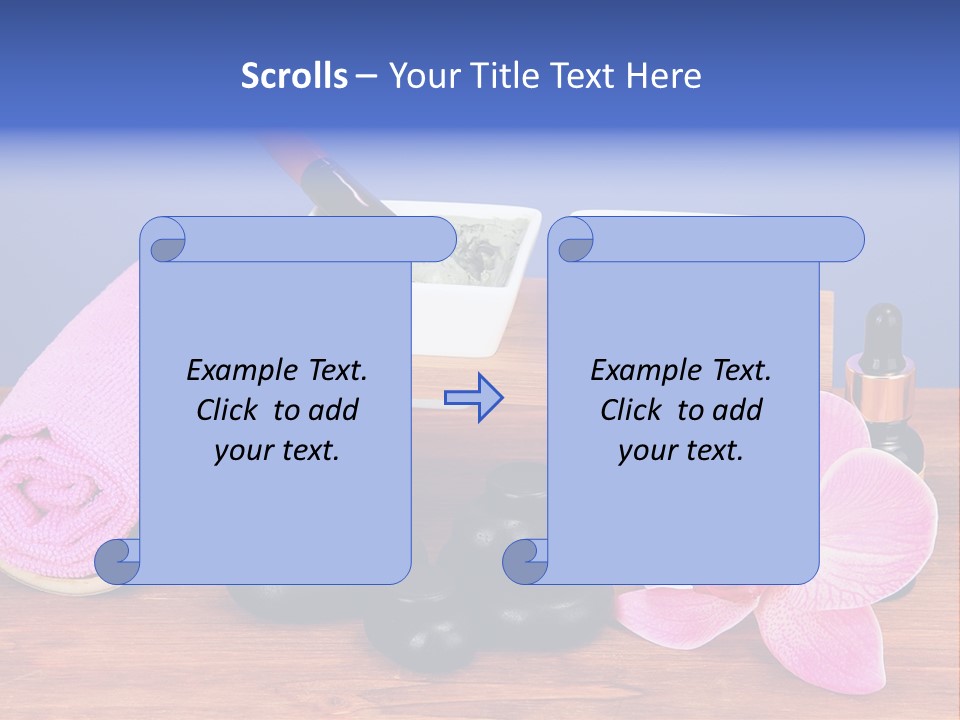 Wet Cure Mask PowerPoint Template