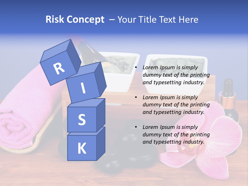 Wet Cure Mask PowerPoint Template