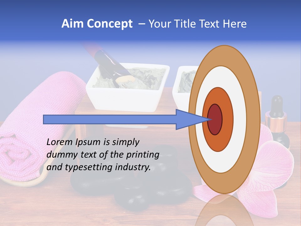 Wet Cure Mask PowerPoint Template