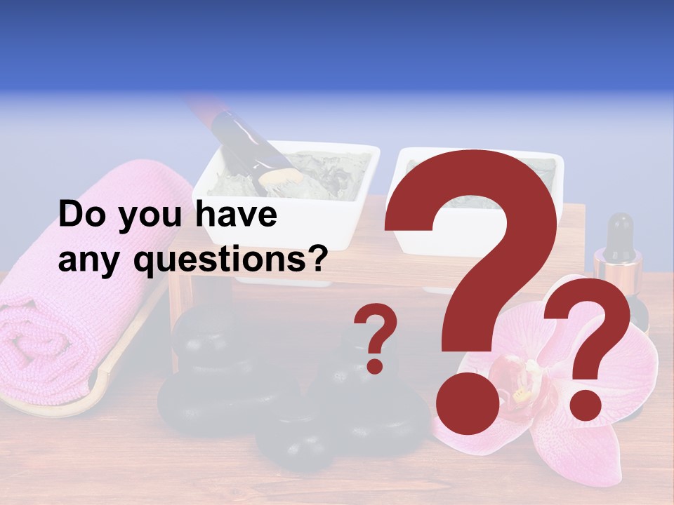 Wet Cure Mask PowerPoint Template