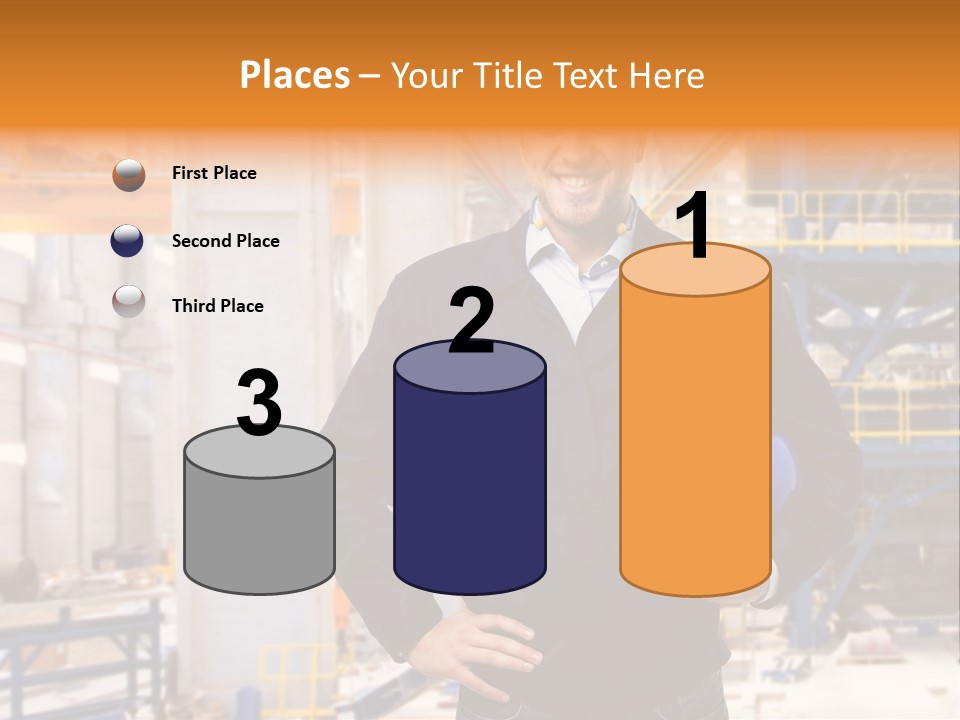 Gas Helmet Male PowerPoint Template