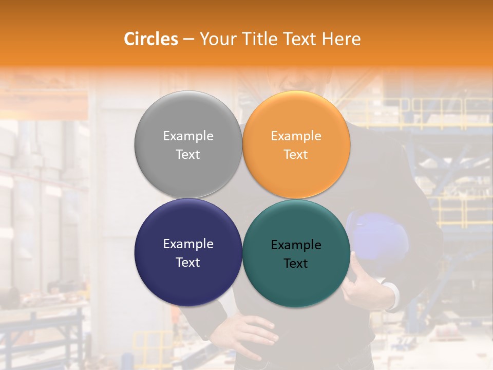 Gas Helmet Male PowerPoint Template