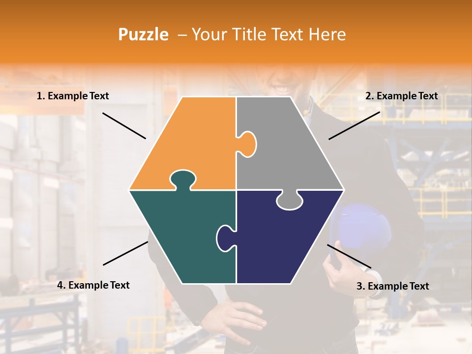 Gas Helmet Male PowerPoint Template