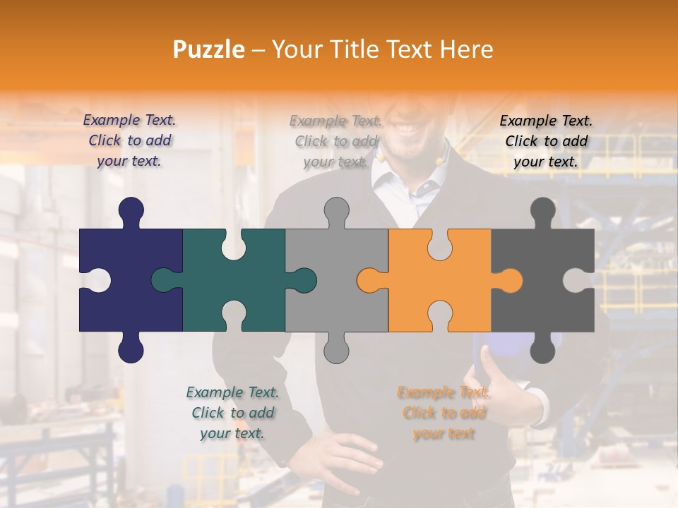 Gas Helmet Male PowerPoint Template