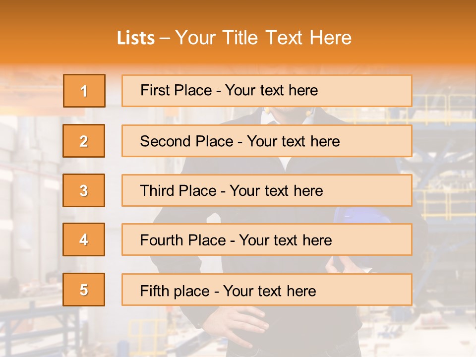 Gas Helmet Male PowerPoint Template
