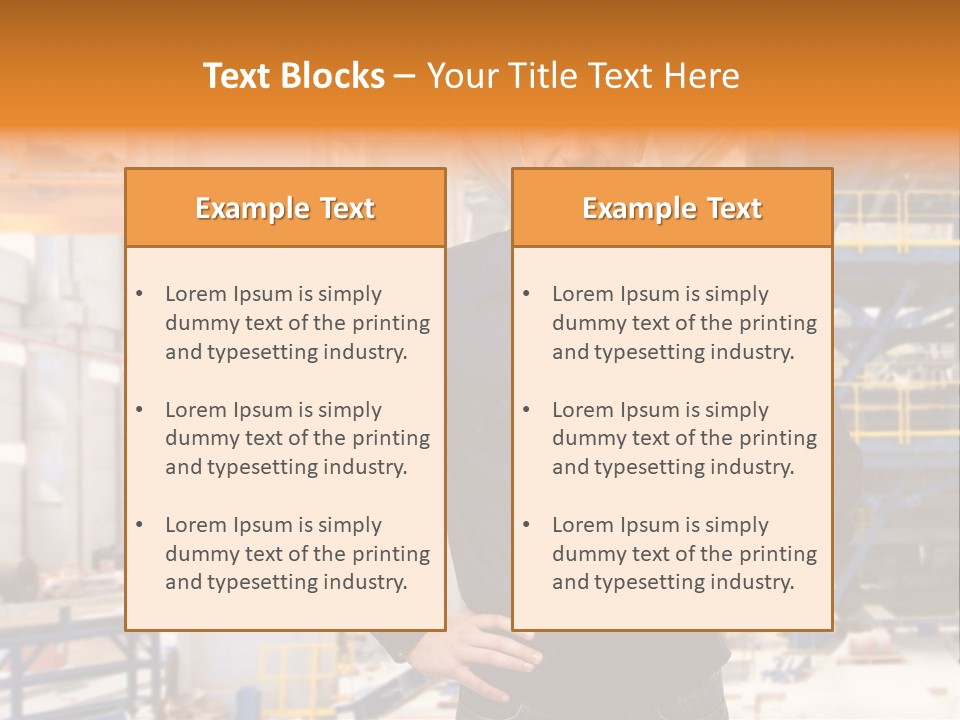 Gas Helmet Male PowerPoint Template