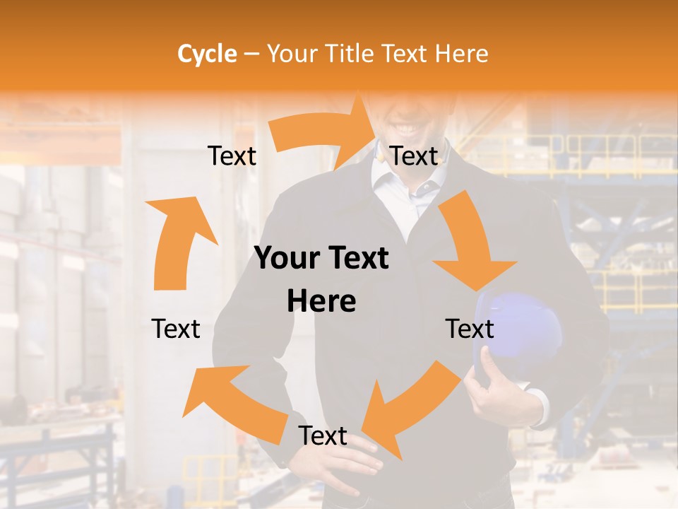 Gas Helmet Male PowerPoint Template