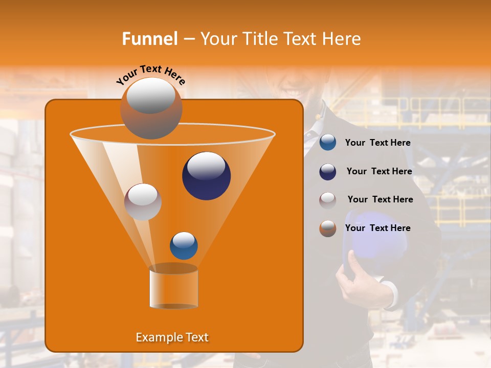 Gas Helmet Male PowerPoint Template