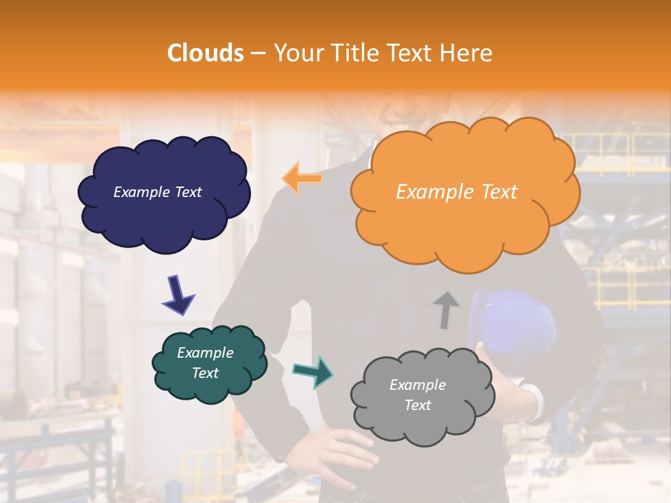 Gas Helmet Male PowerPoint Template