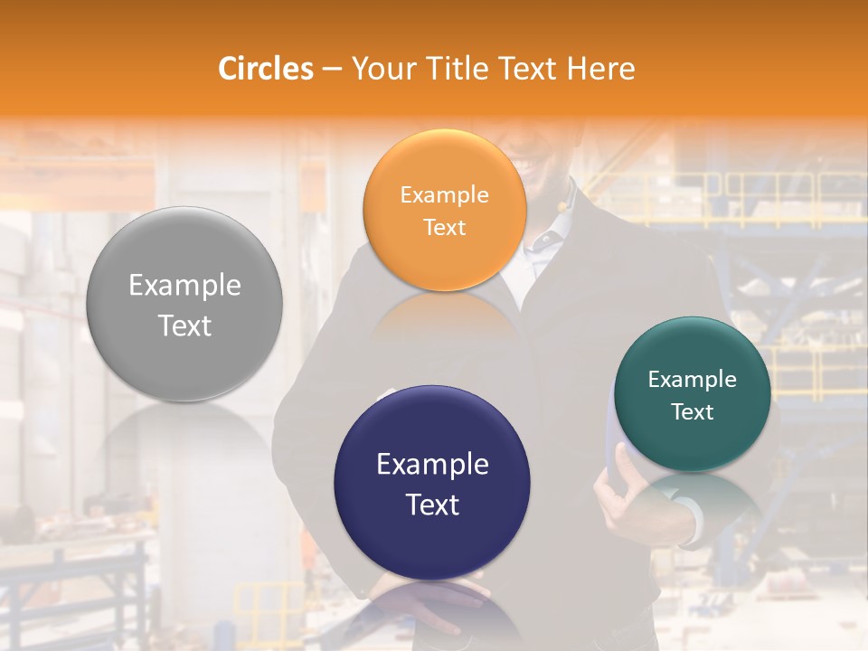 Gas Helmet Male PowerPoint Template