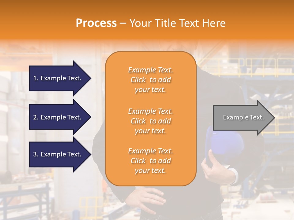 Gas Helmet Male PowerPoint Template