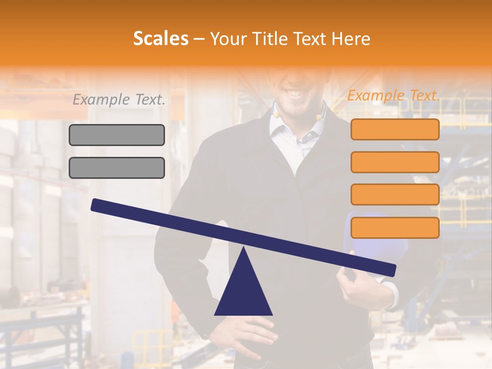 Gas Helmet Male PowerPoint Template