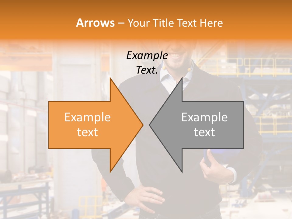 Gas Helmet Male PowerPoint Template