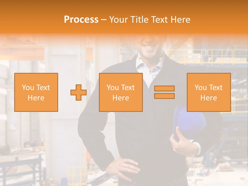 Gas Helmet Male PowerPoint Template